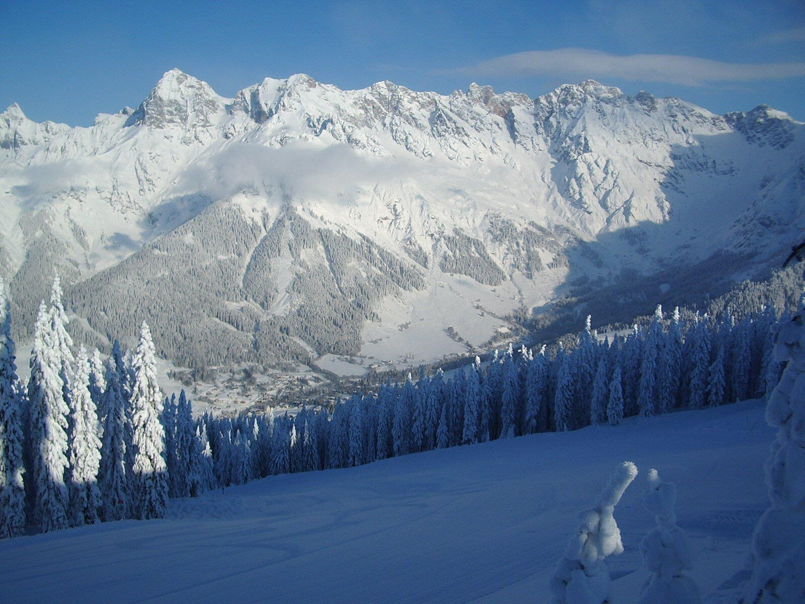 Winter in Hinterthal – Verschneites Hinterthal, Winterlandschaft oder Skimotiv